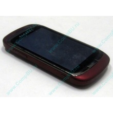 Красно-розовый телефон Alcatel One Touch 818 (Невинномысск)