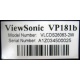 Viewsonic VP181b (Невинномысск)