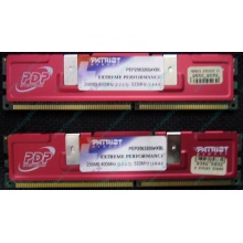 Память 512Mb (2x256Mb) DDR-1 533MHz Patriot PEP2563200+XBL (Невинномысск)