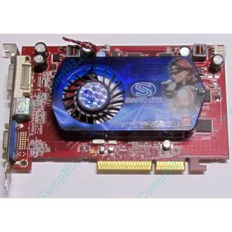 Б/У видеокарта 512Mb DDR2 ATI Radeon HD2600 PRO AGP Sapphire (Невинномысск)